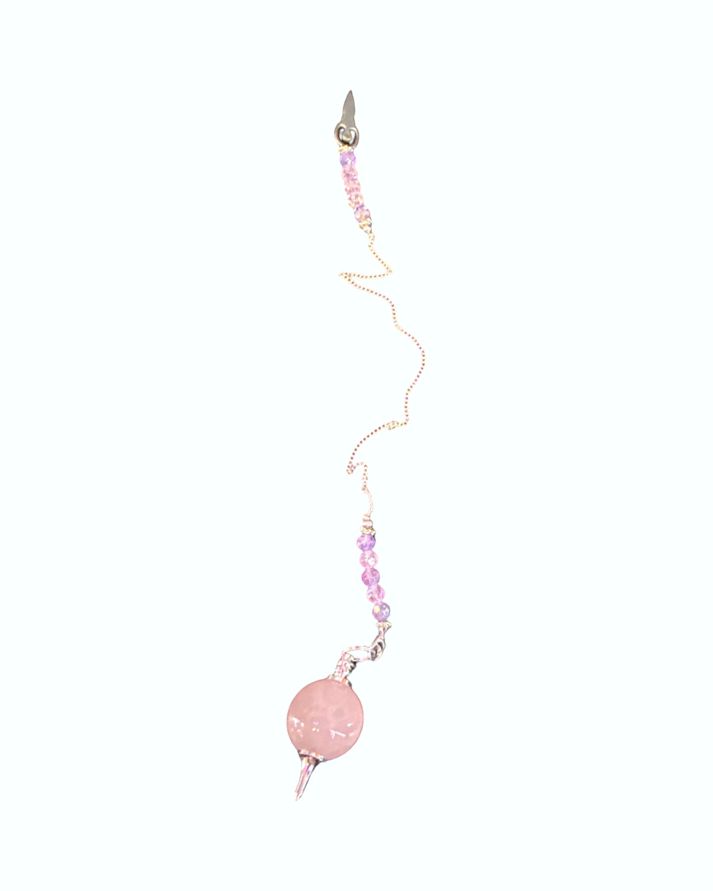 Pendulum Sephoroton Rose Quartz - Goddess