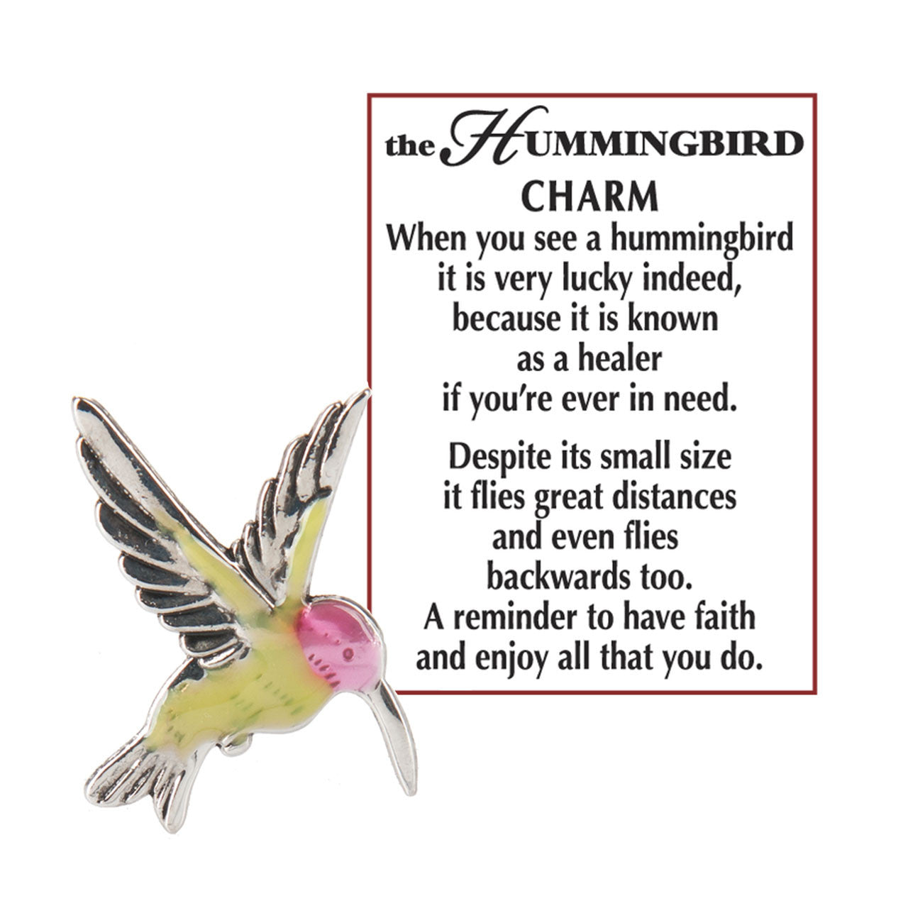 Hummingbird Charm