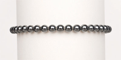 4mm Large - Womens - Mens Stretch Bracelet (Choose Your Stone)