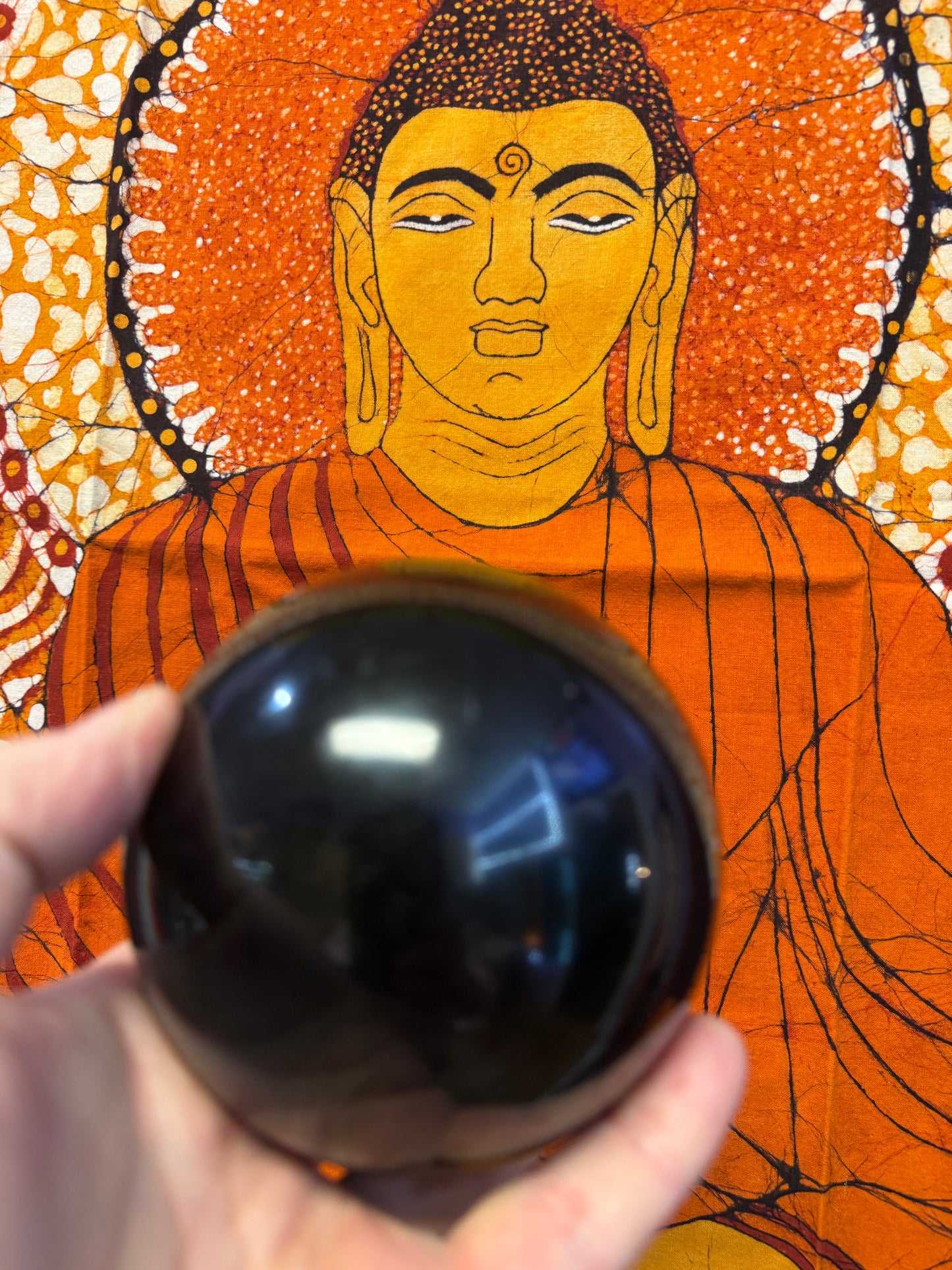 Black Tourmaline 100mm Sphere