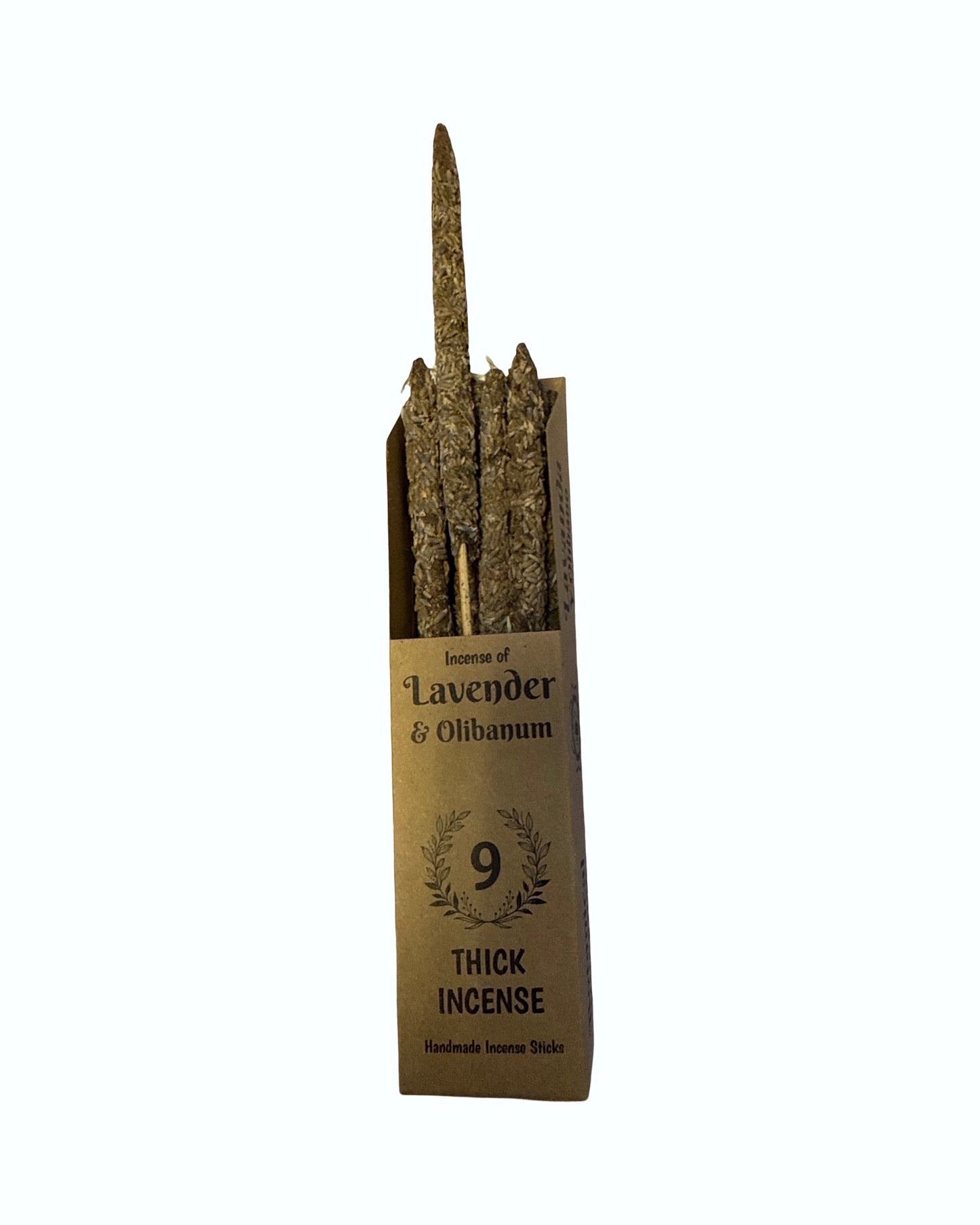Green Tree Botanical Incense - Lavender (9 Thick Sticks)