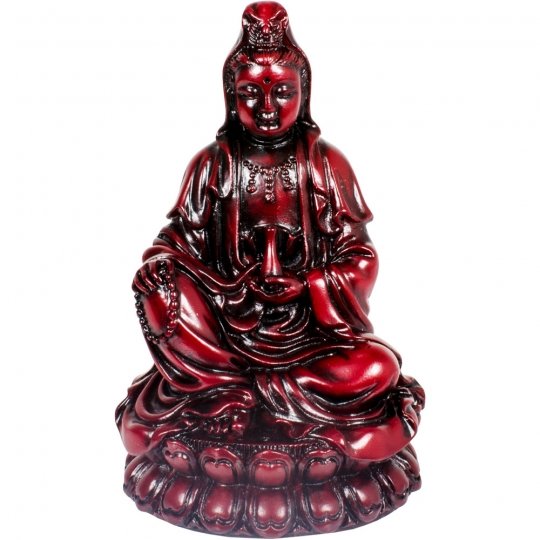 Meditating Quan Yin Redstone