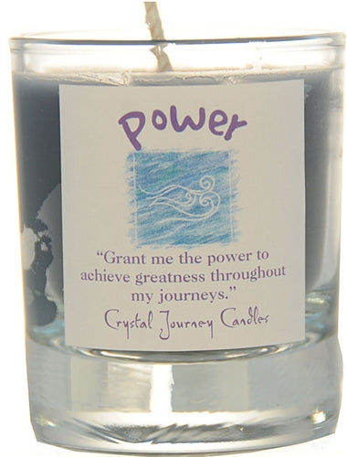 Power: Reiki Charged Soy Herbal Candle