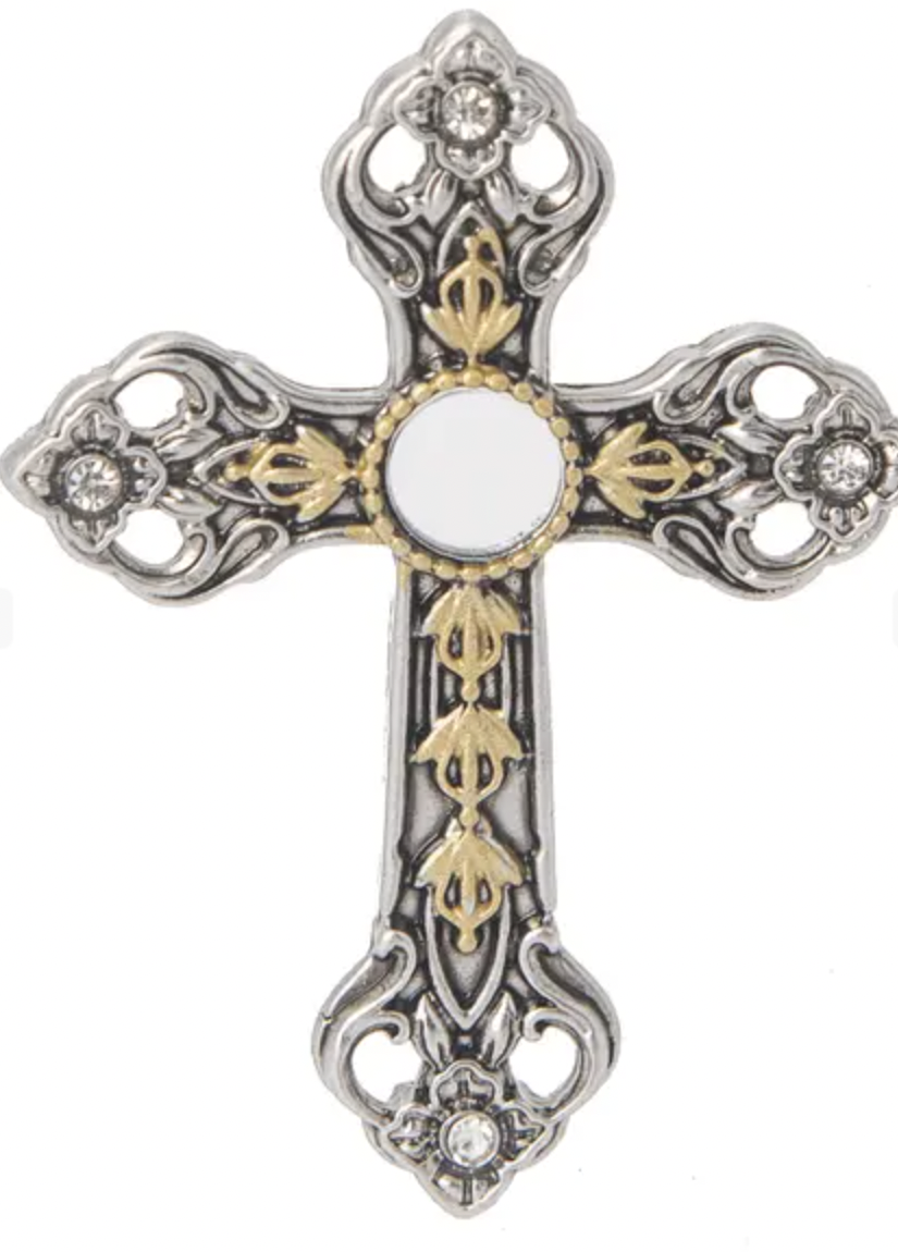 Cross: Reflections of faith Charm