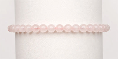 4mm Large - Womens - Mens Stretch Bracelet (Choose Your Stone)