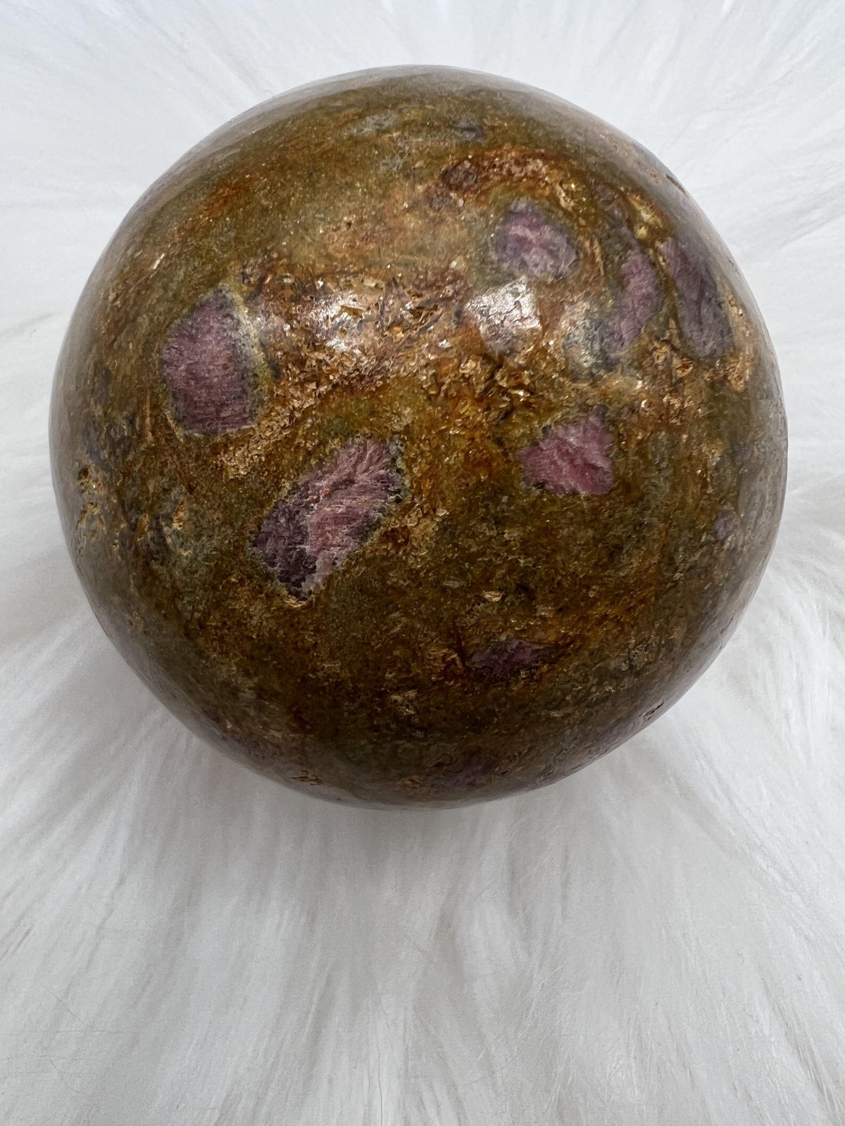 Ruby Fuchsite Sphere 8"