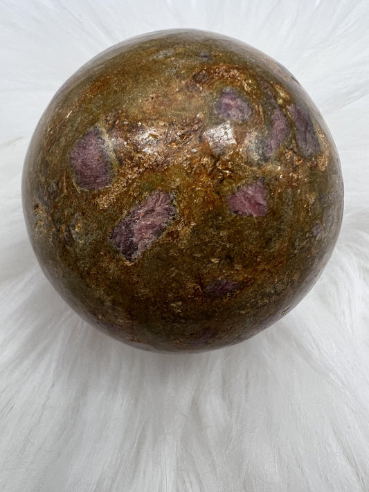 Ruby Fuchsite Sphere 8"