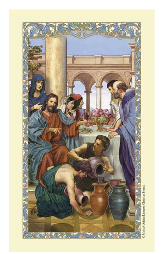 "Rules For A Happy Marriage" Holy Card