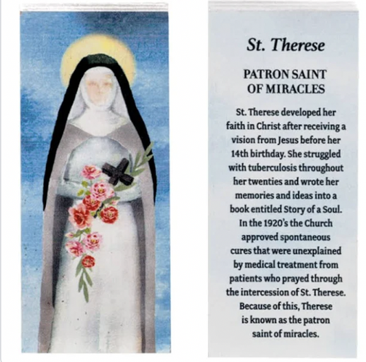 St. Therese Prayer Block