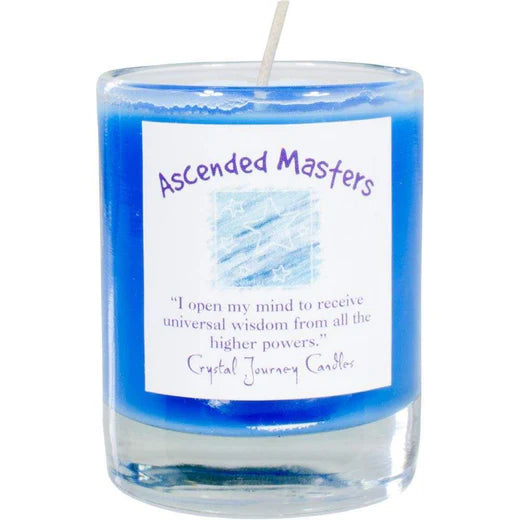 Ascended Masters and Guides: Reiki Charged Soy Herbal Candle