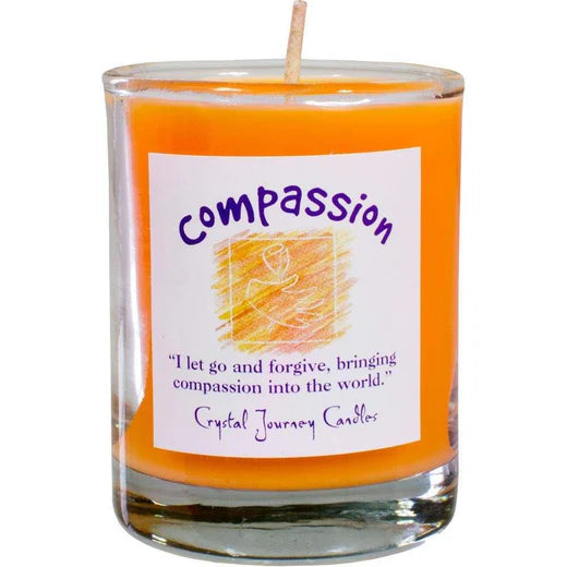 Compassion: Reiki Charged Soy Herbal Candle