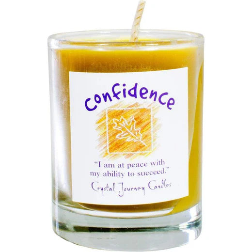 Confidence: Reiki Charged Soy Herbal Candle