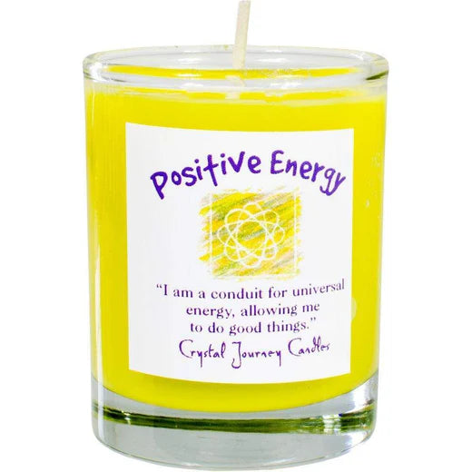 Positive Energy: Reiki Charged Soy Herbal Candle