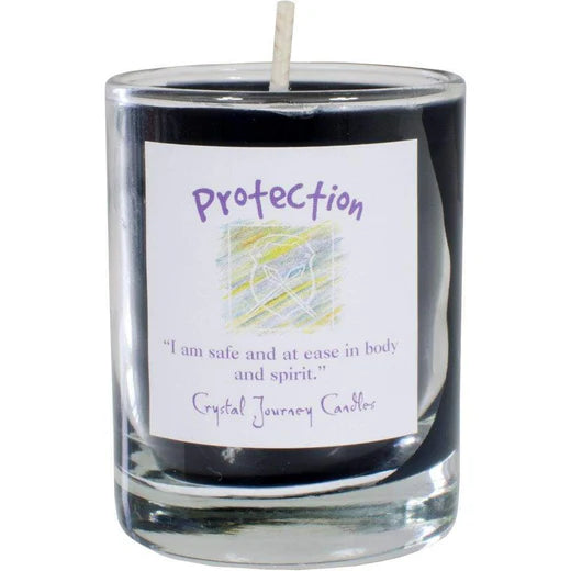 Protection: Reiki Charged Soy Herbal Candle