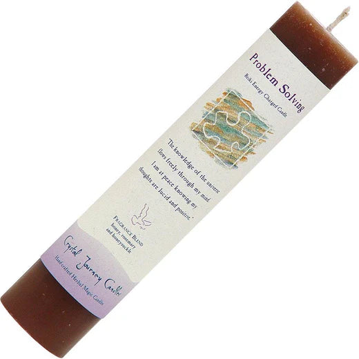 Problem Solving: Reiki Charged Soy Herbal Candle