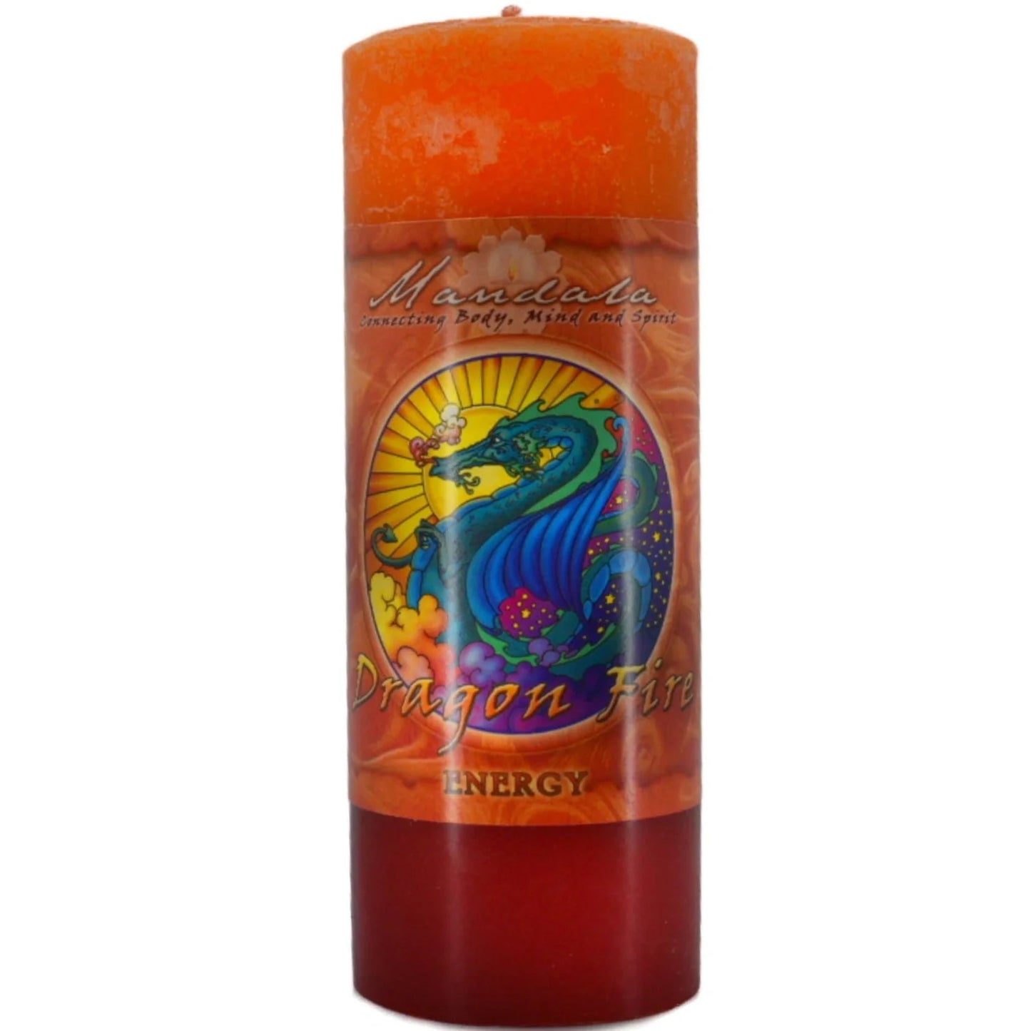 Mandala Candle: Dragon Fire "Energy"