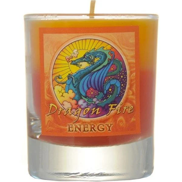 Mandala Candle: Dragon Fire "Energy"