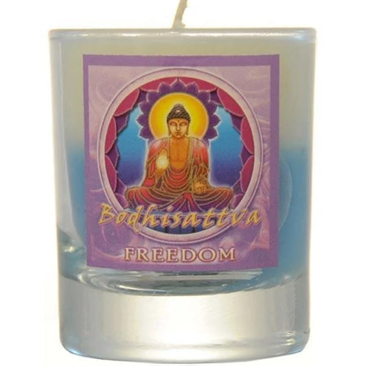 Mandala Candle: Bodhisattva "Freedom"