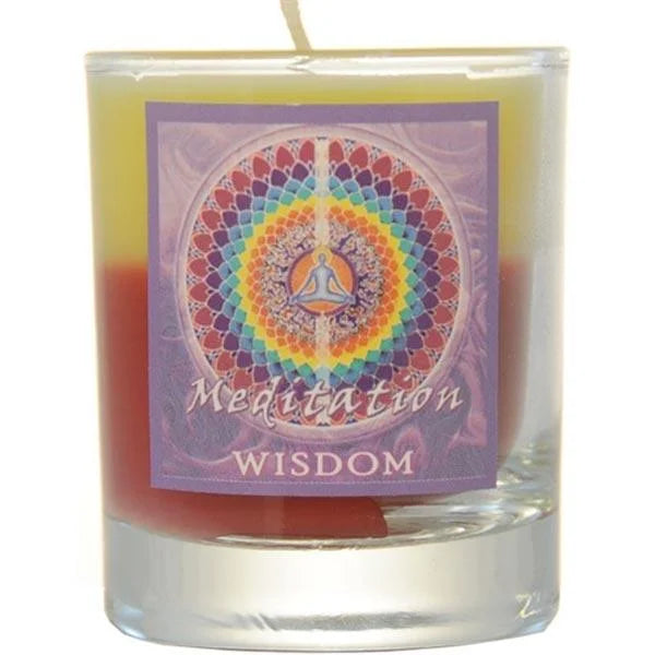 Mandala Candle: Meditation "Wisdom"