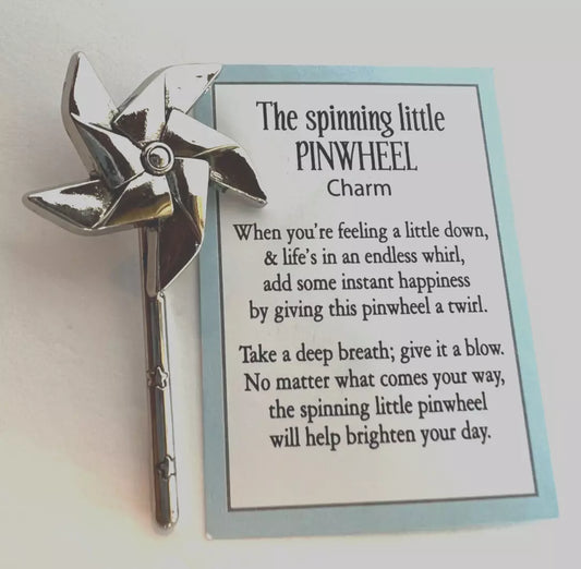 The Spinning Little Pinwheel Charm (ER79382)