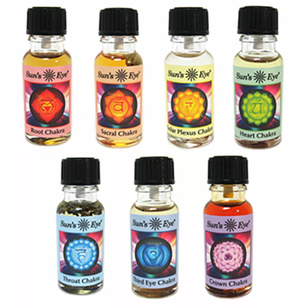 Sun's Eye Chakra Oils (Choose Your Chakra)