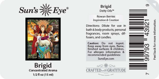 Sun's Eye Deity Oils (Choose Your Deity)