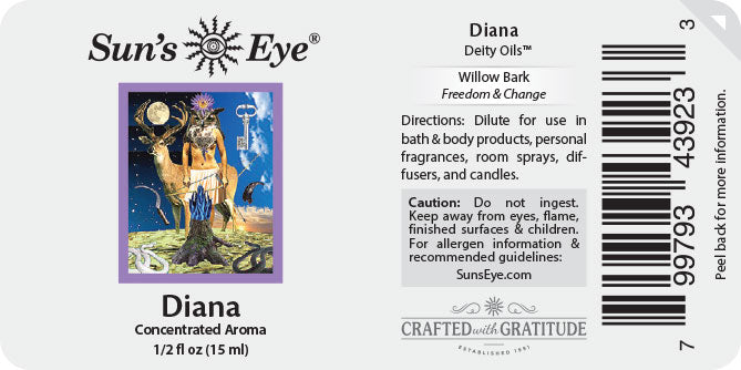 Sun's Eye Deity Oils (Choose Your Deity)