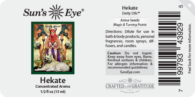 Sun's Eye Deity Oils (Choose Your Deity)
