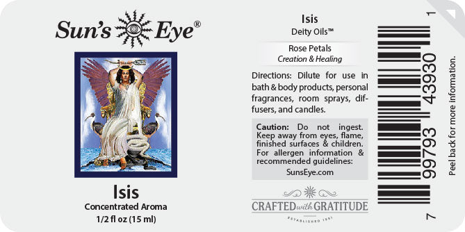 Sun's Eye Deity Oils (Choose Your Deity)