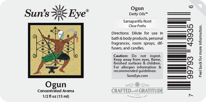 Sun's Eye Deity Oils (Choose Your Deity)