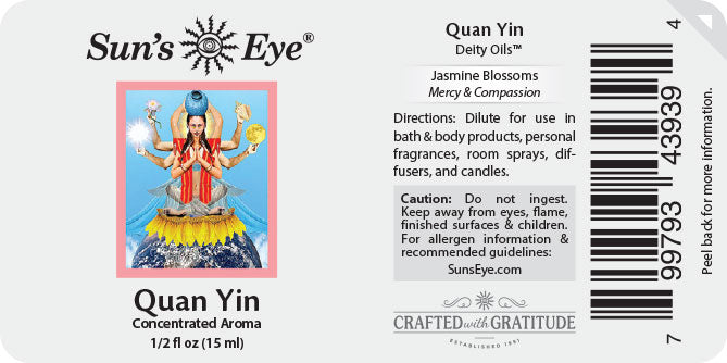 Sun's Eye Deity Oils (Choose Your Deity)
