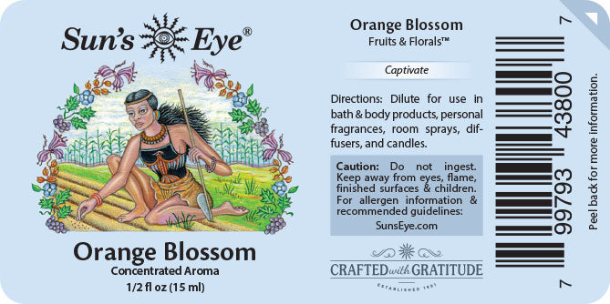 Sun's Eye Fruits & Florals Oils (Choose Your Intention)