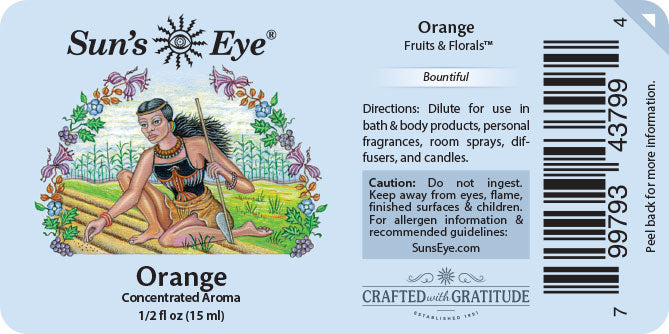 Sun's Eye Fruits & Florals Oils (Choose Your Intention)