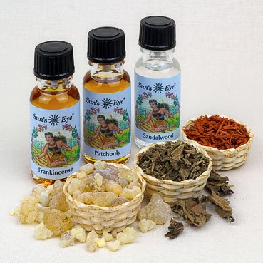 Sun's Eye Roots, Resins & Herbs Oils (Choose Your Scent)