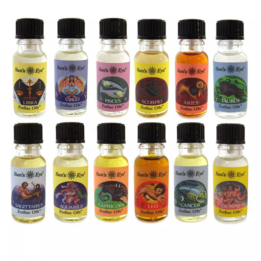 Sun's Eye Zodiac Oil (Choose Your Sign)