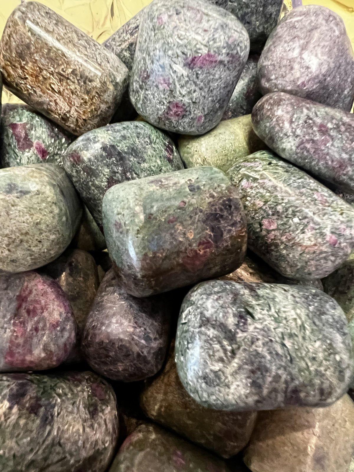 Tumbled Ruby in Fushite