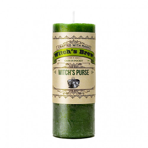 Witch's Brew Pillar Witch's Purse
