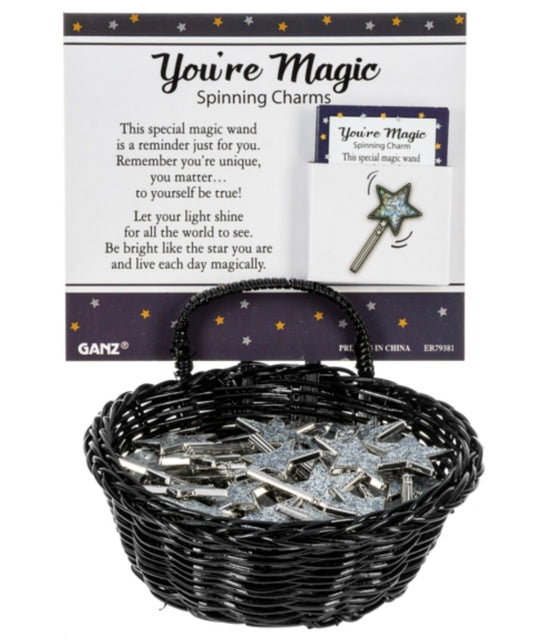 You're Magic Spinning Charm