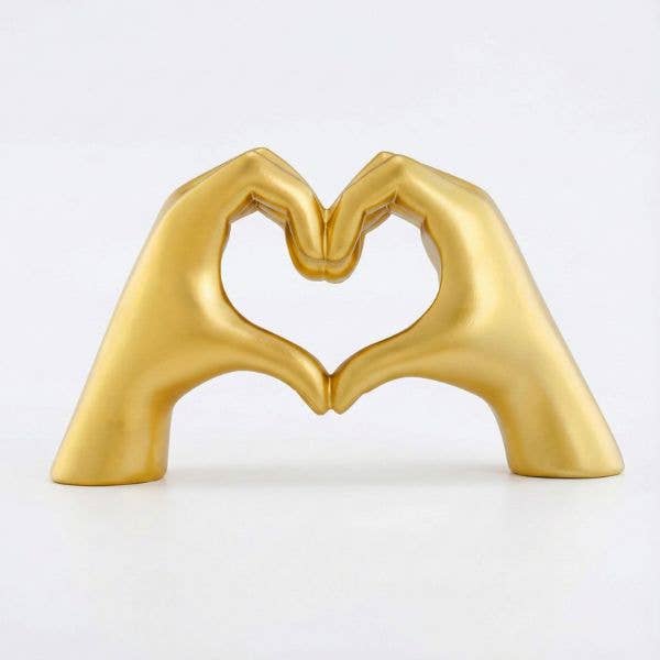 Hand-Heart Sculpture