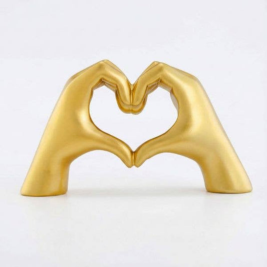 Hand-Heart Sculpture