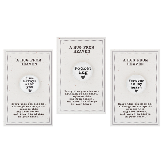 A Hug From Heaven Memorial Pocket Token