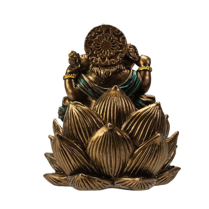 Ganesha Hindu God on Lotus