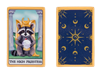 Clairvoyant Critters Tarot Charms in a Basket