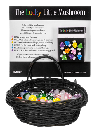 The Lucky Little Mushrooms Charms