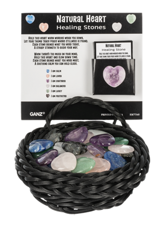 Natural Heart Healing Stones