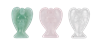 Natural Stone Angel Charms