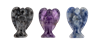 Natural Stone Angel Charms