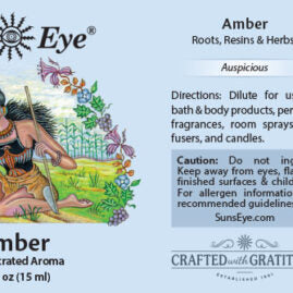 Sun's Eye Roots, Resins & Herbs Oils (Choose Your Scent)